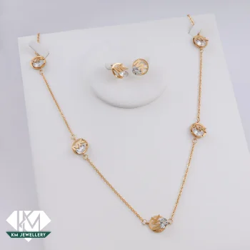طقم MK مايكل كورس زركون ناعم
