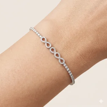 اسوارة فضة انفنتي Tiffany