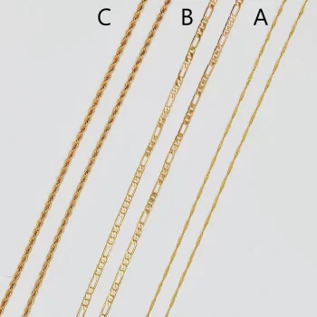 سلسلة ذهب ايطالي ناعم